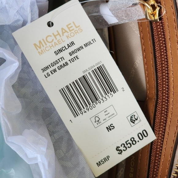 Michael Kors Sinclair Logo LG Tote - Picture 7 of 9